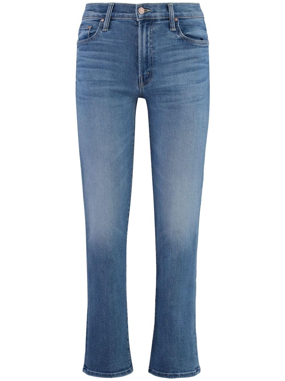 MOTHER cropped skinny jeans - Blue