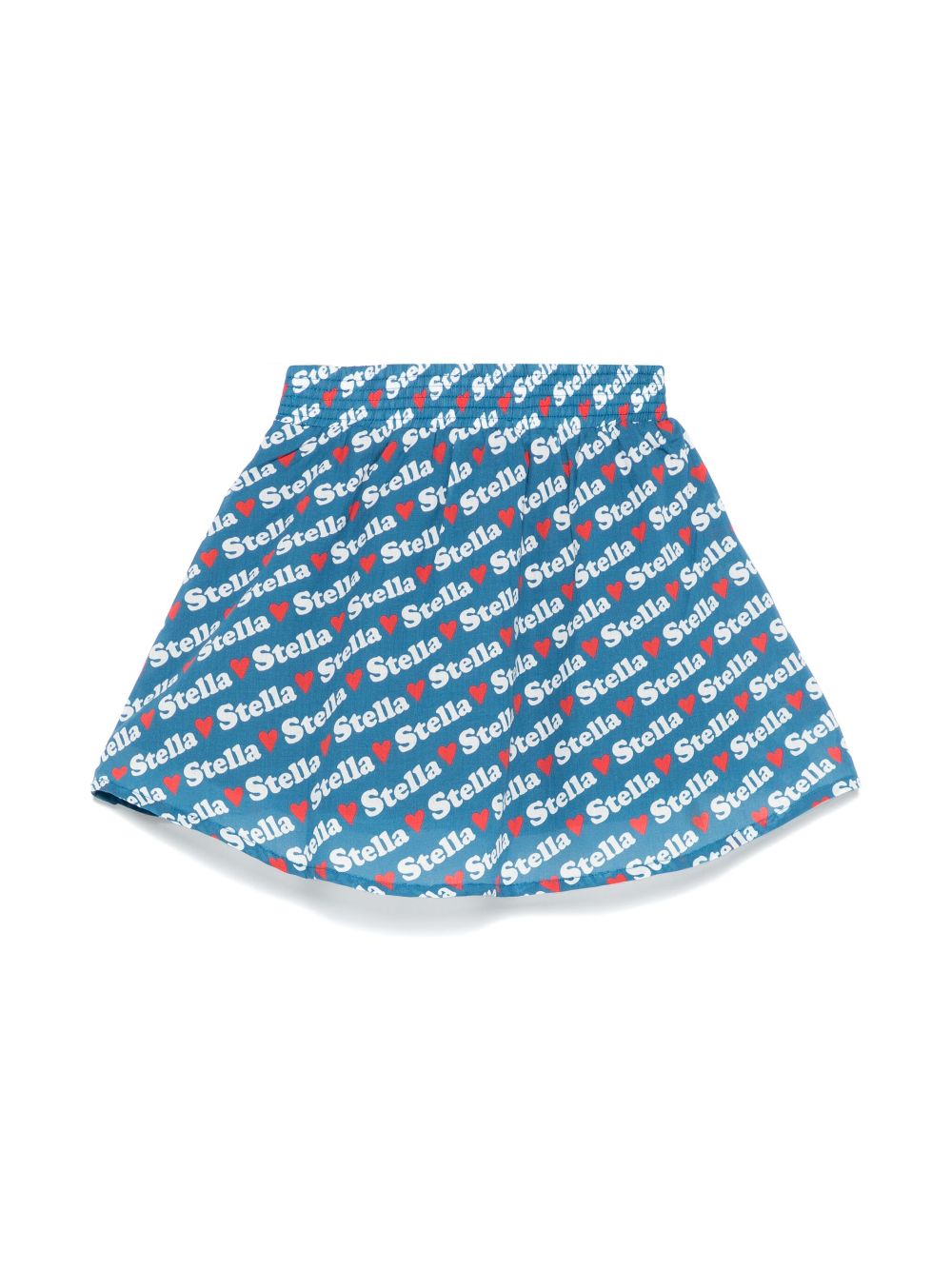 Stella McCartney Kids Rok met logoprint - Blauw