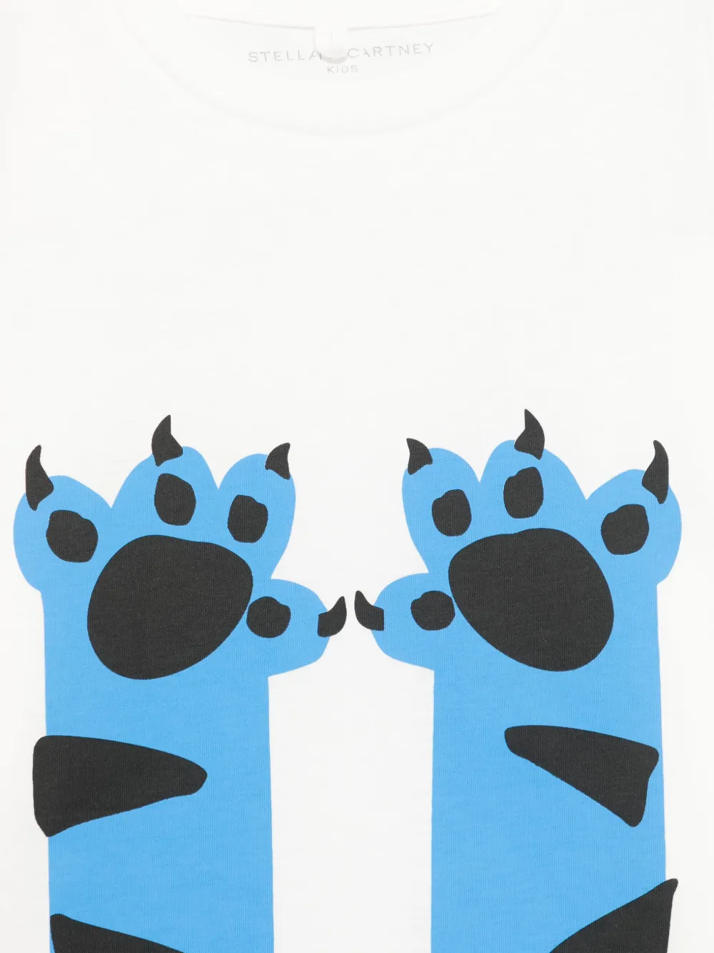 Stella McCartney Kids T-shirt met print Wit