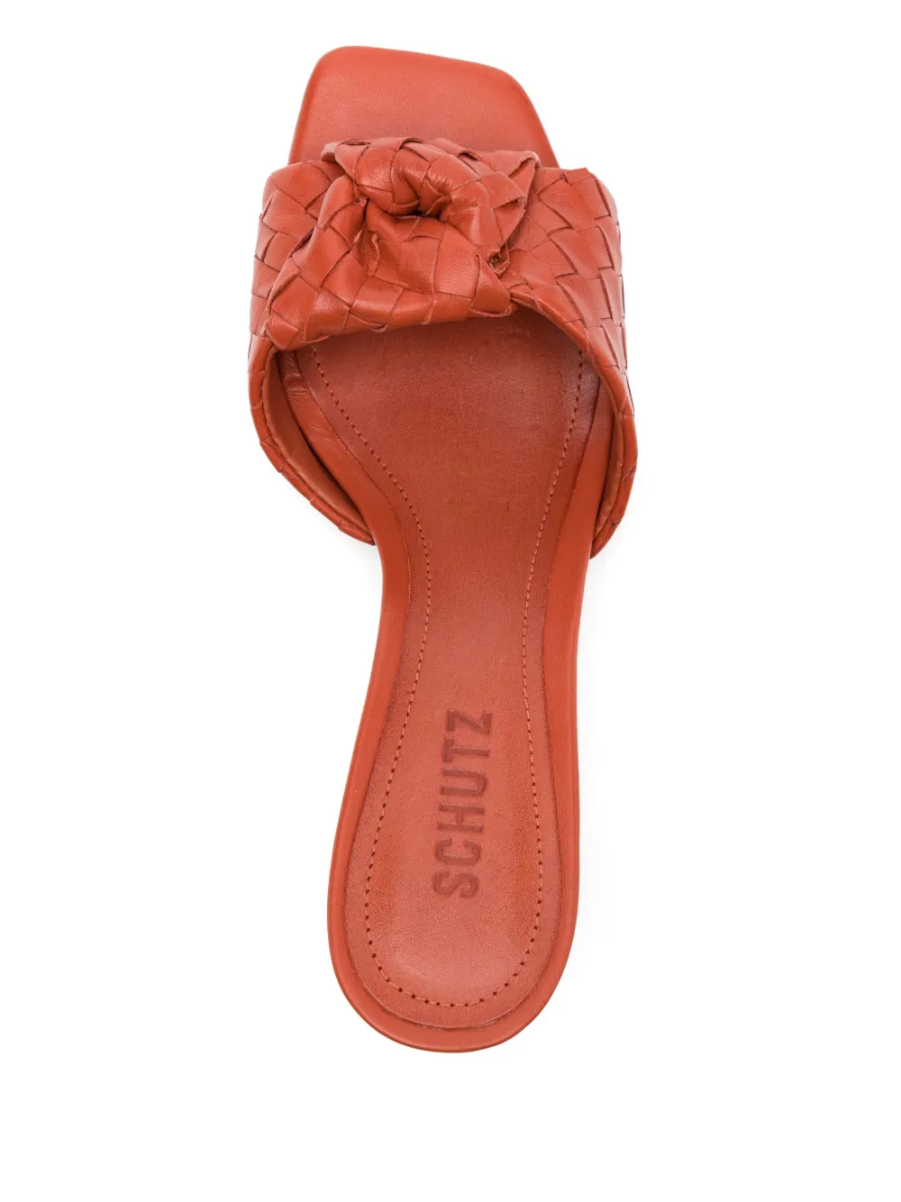 Schutz 60mm Kareena sandals Orange