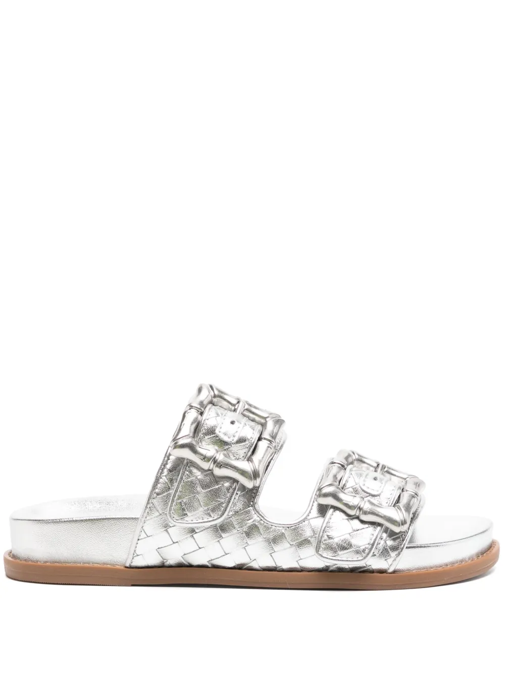 Schutz Enola sporty sandals Silver