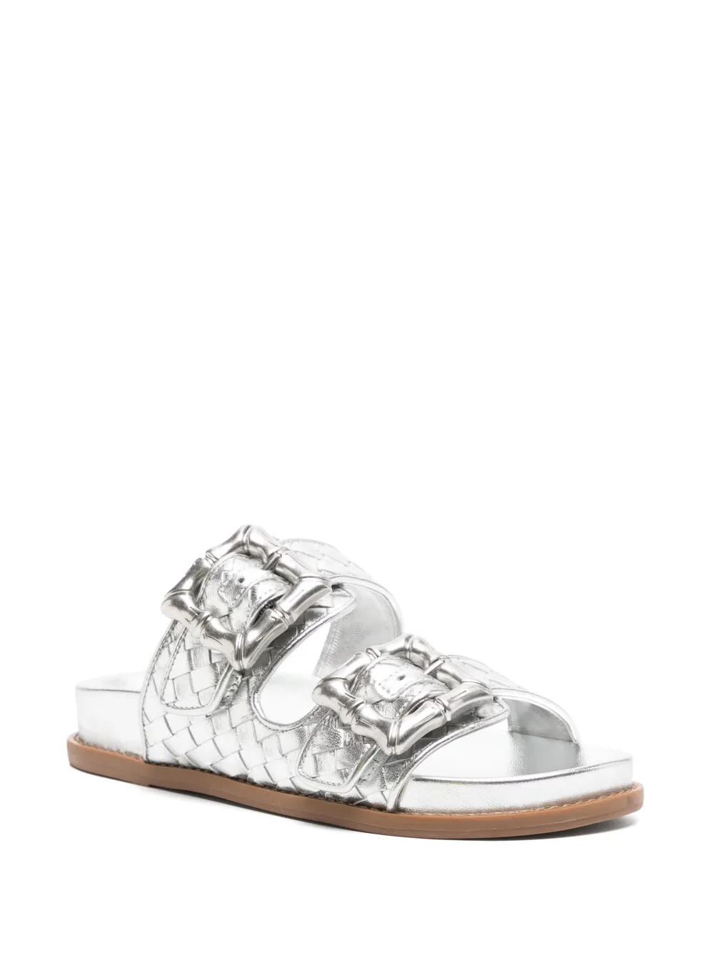 Schutz Enola sporty sandals Silver