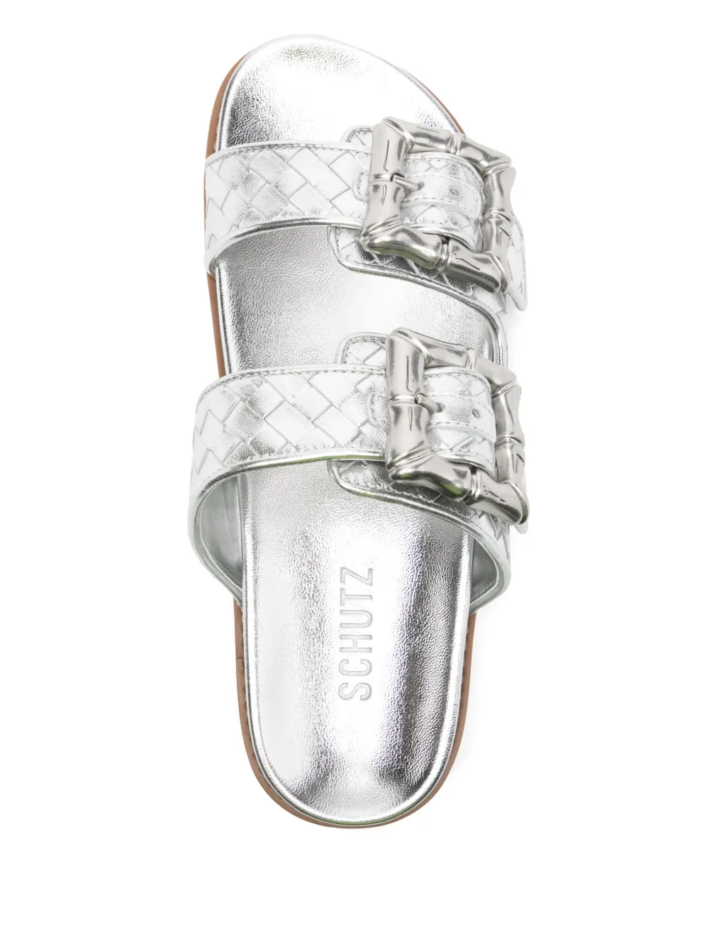 Schutz Enola sporty sandals Silver