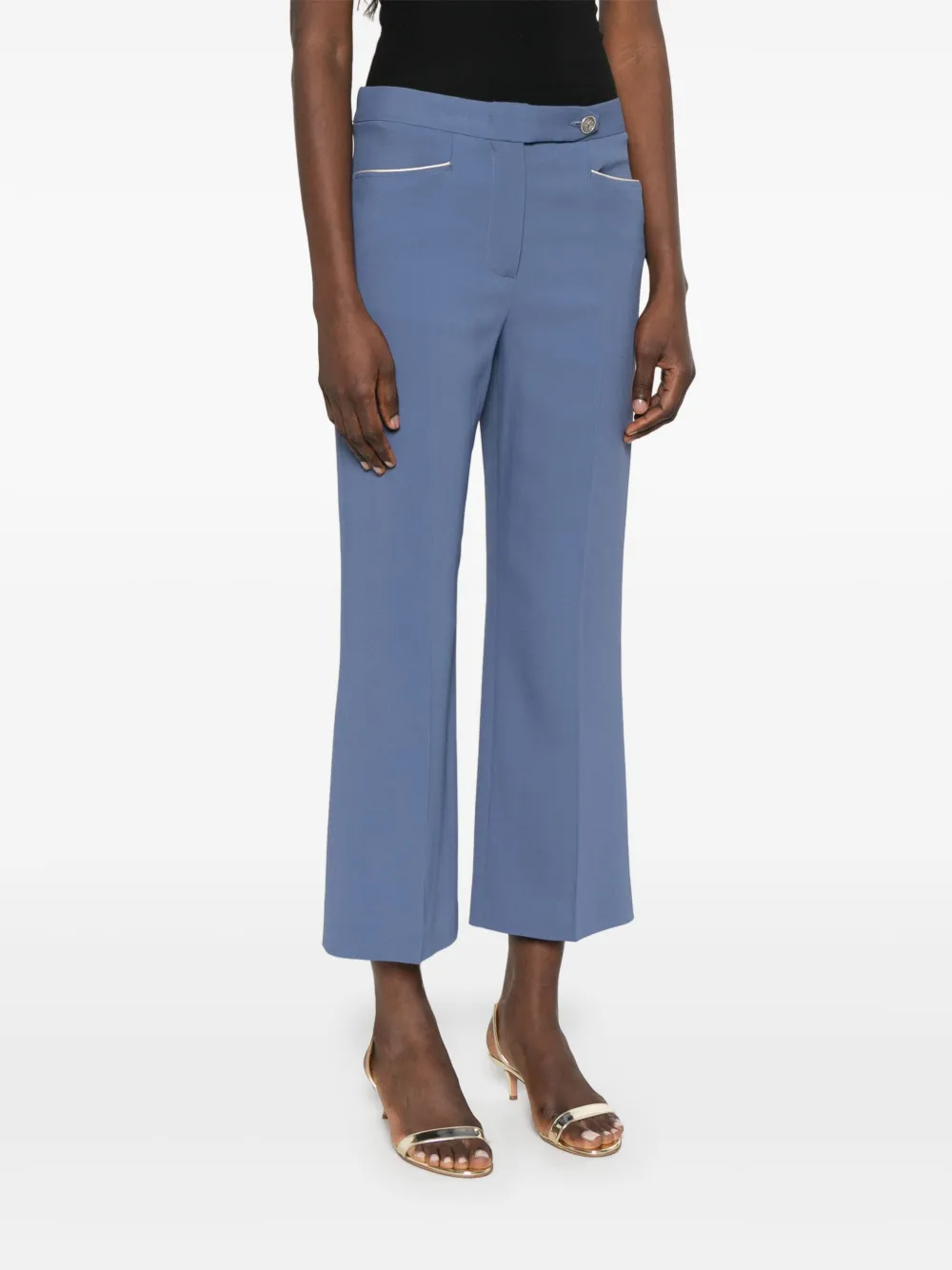 ETRO Pantalon Blauw