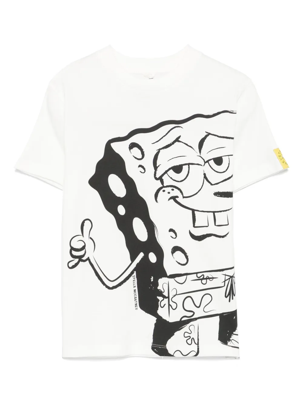 Stella McCartney Kids x SpongeBob T-shirt met print Wit