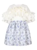 JESSIE AND JAMES floral-print dress - White