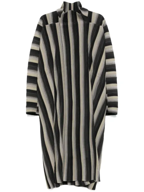 Homme Plissé Issey Miyake RB_Stripes 2 coat