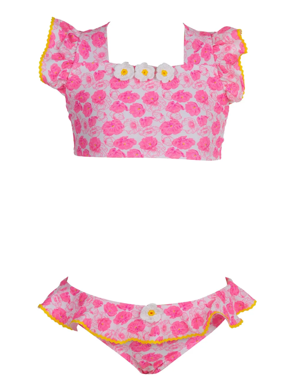 Nessi Byrd Kids Briar bikini set | Pink | Image 1