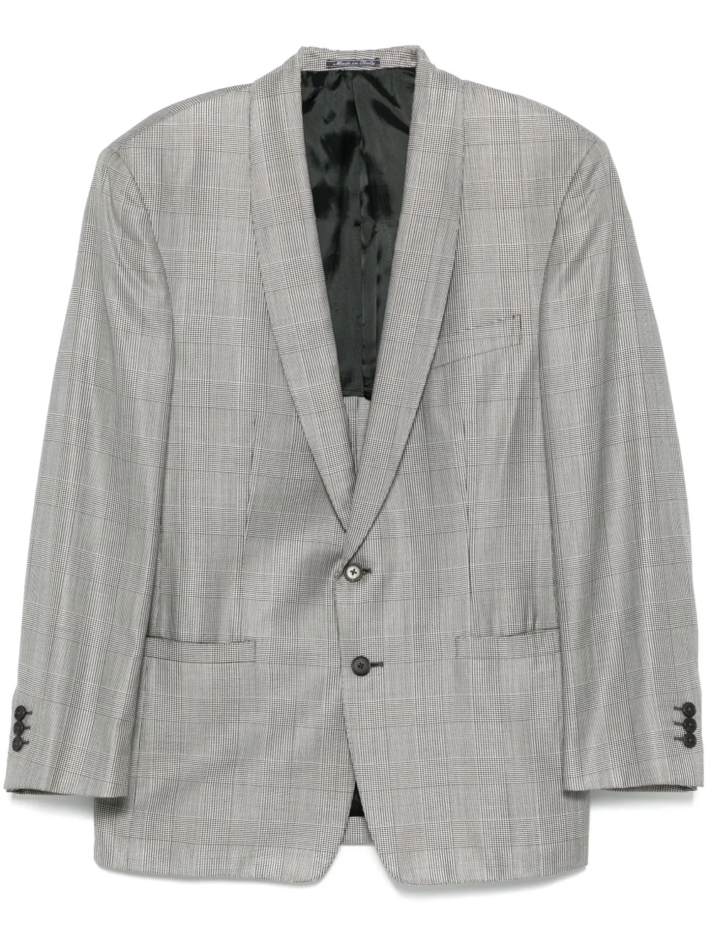 1991 checked blazer