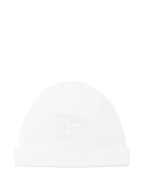 Elisabetta Franchi La Mia Bambina logo-embroidered beanie