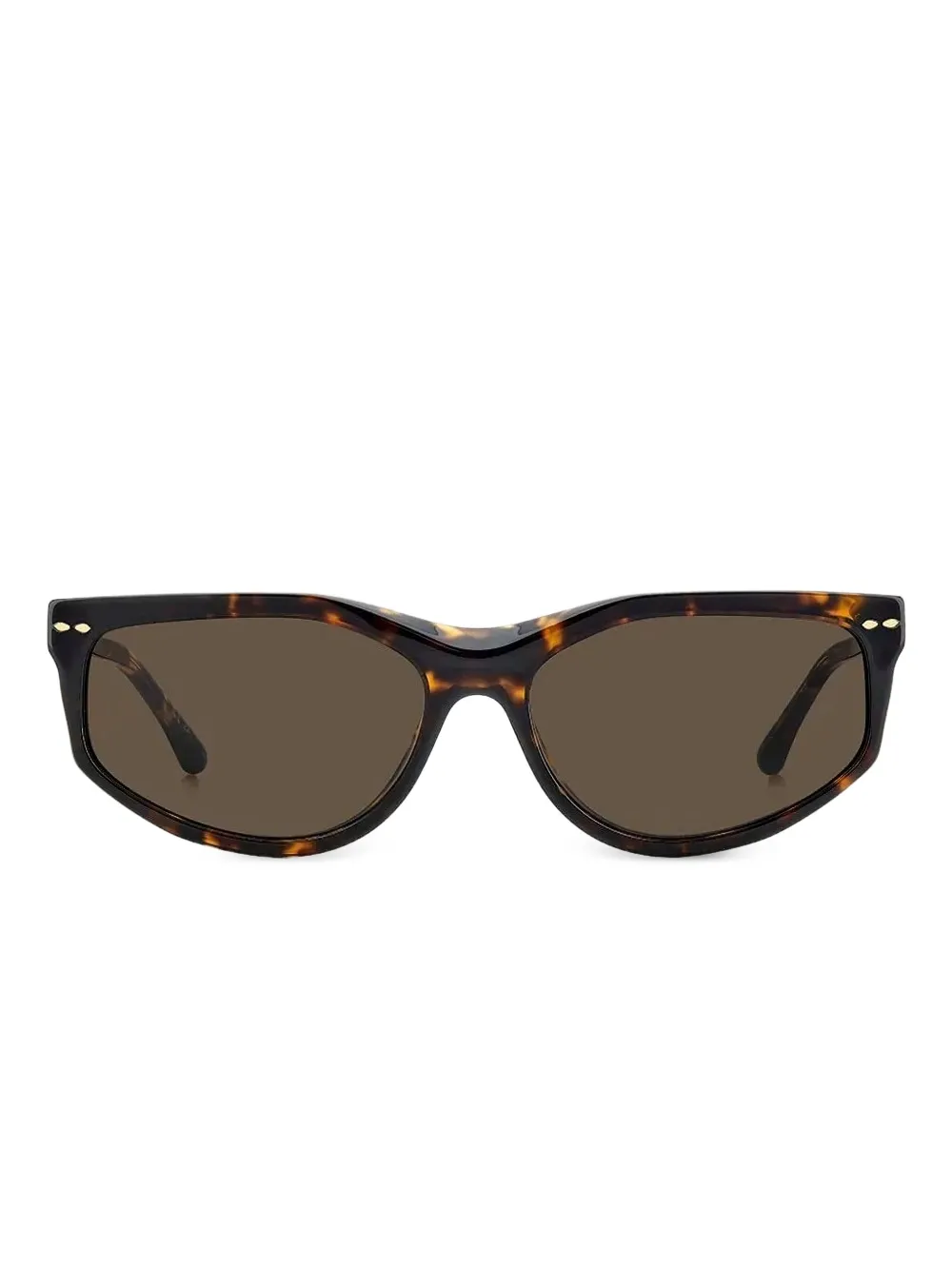 Isabel Marant Eyewear Zonnebril met schildpadschild-design Bruin