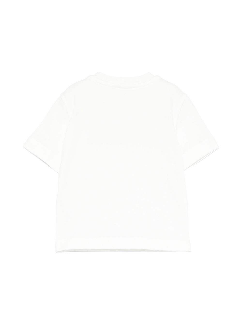 Elisabetta Franchi La Mia Bambina T-shirt met geborduurd logo - Wit