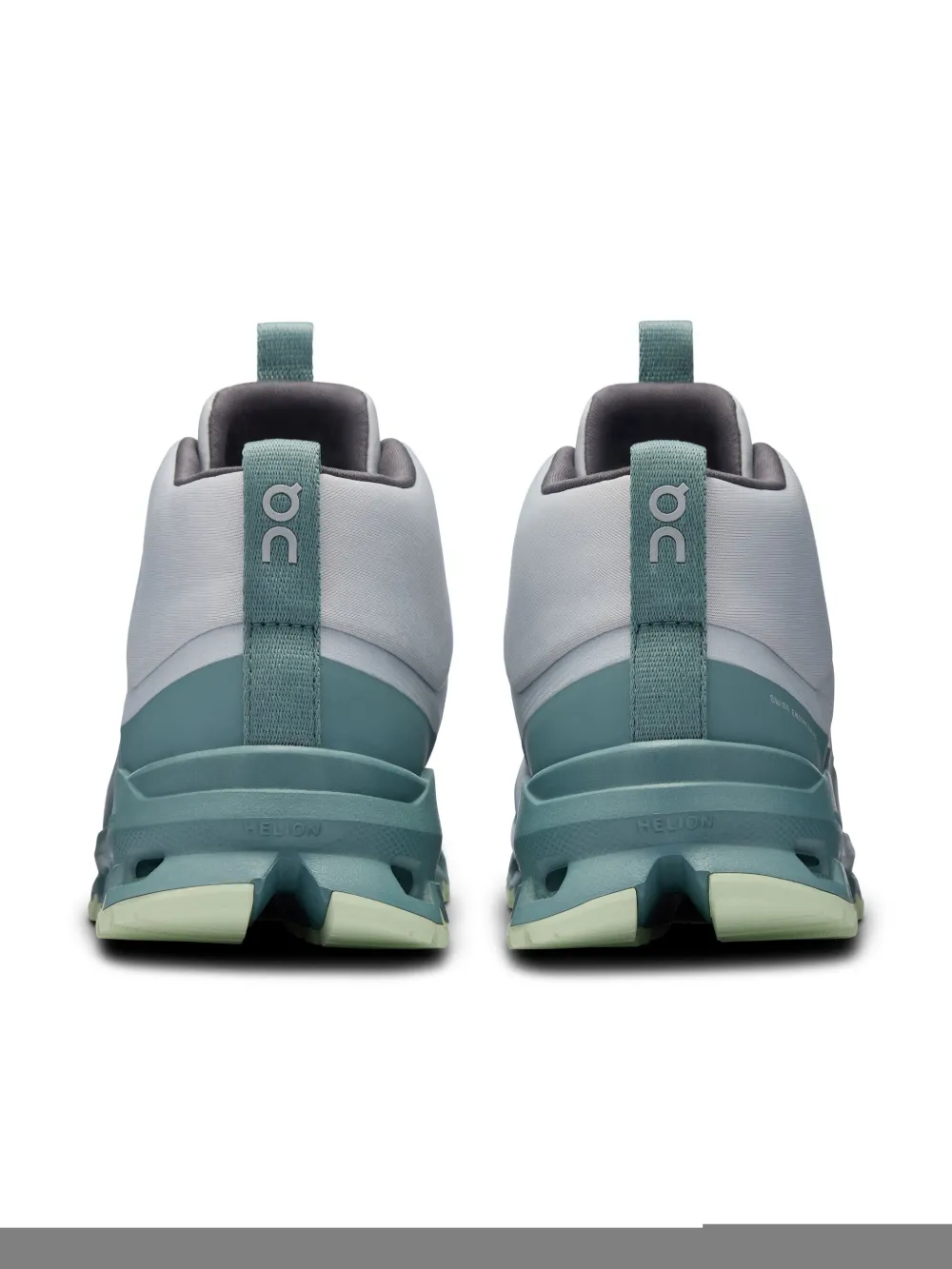 On Running Kids Cloudhero Mid Waterproof Trainers In Grey