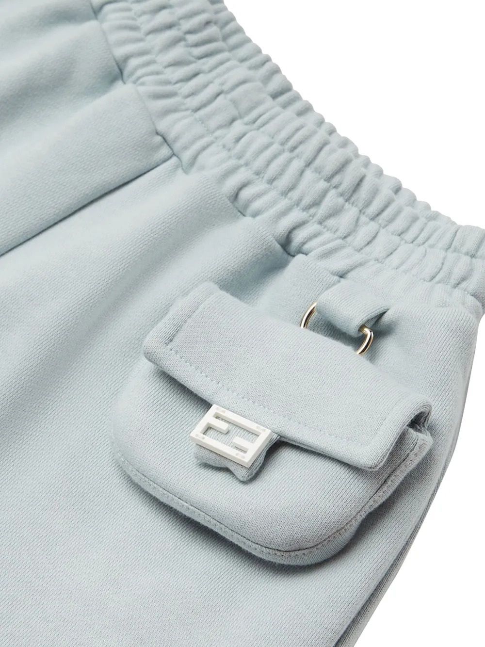 Fendi Kids Shorts met buidelzak Blauw