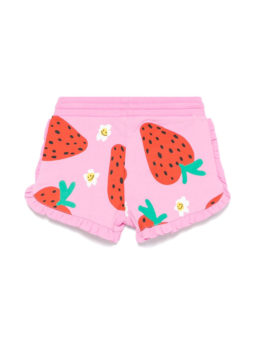 Stella McCartney Kids strawberry-print shorts - Pink