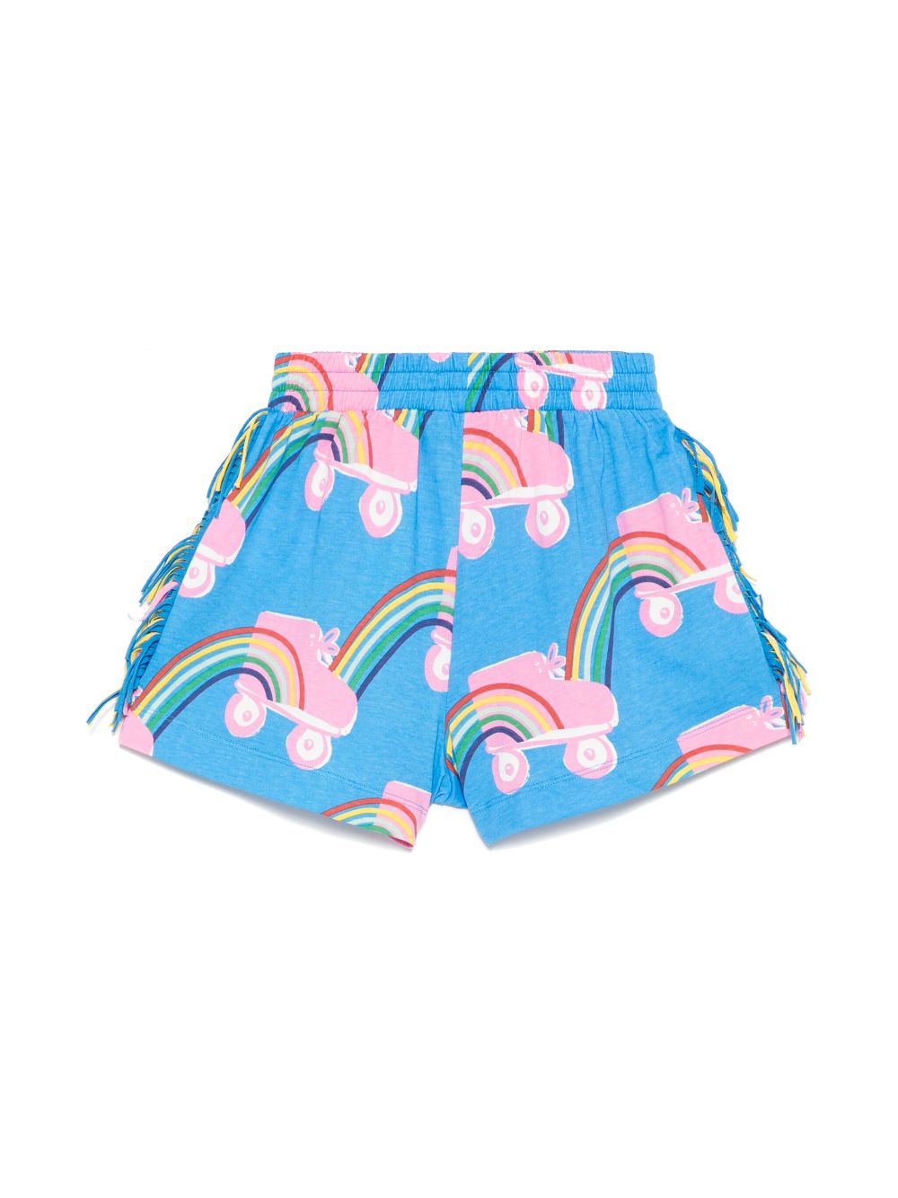 Stella McCartney Kids graphic-print shorts - Blue