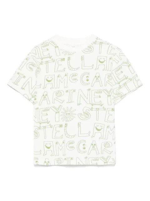 Stella McCartney Kids logo-print T-shirt