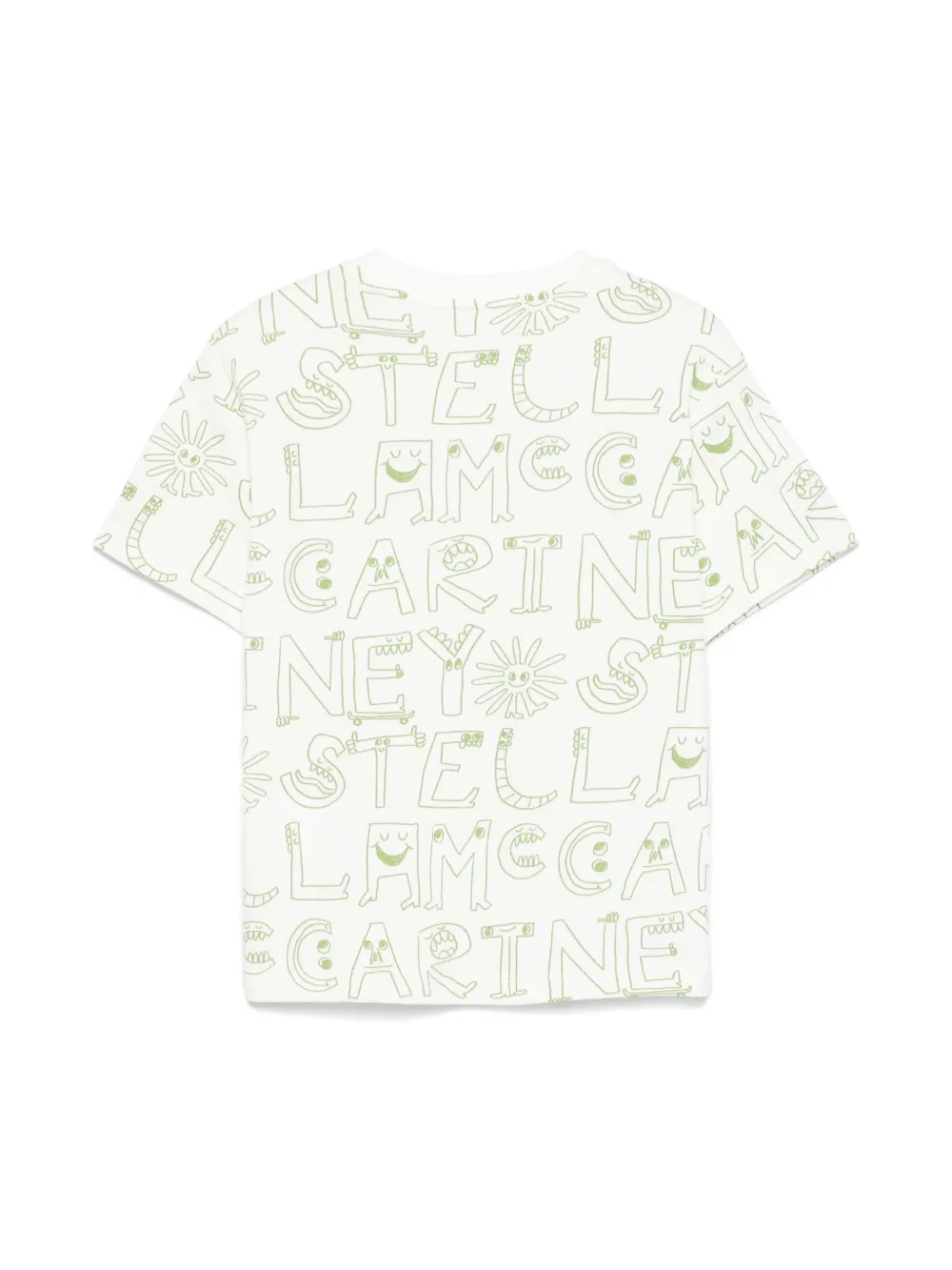Stella McCartney Kids logo-print T-shirt | Boys T-Shirts | Image 2