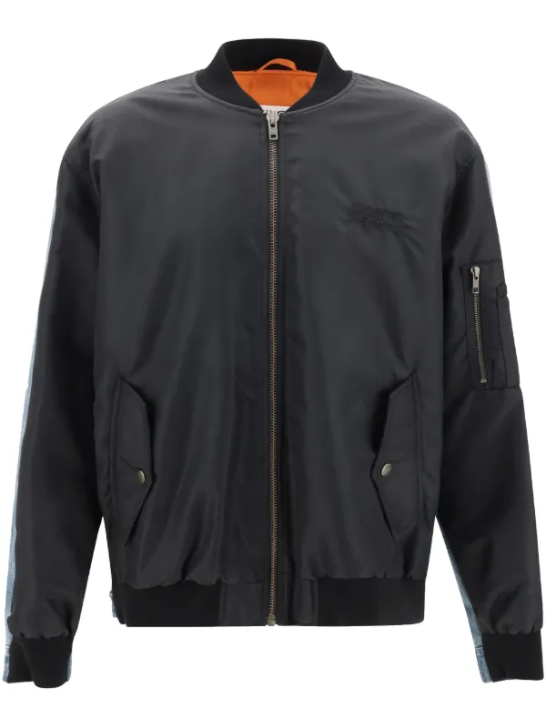 MM6 Maison Margiela デニムジャケット | ブラック | FARFETCH JP