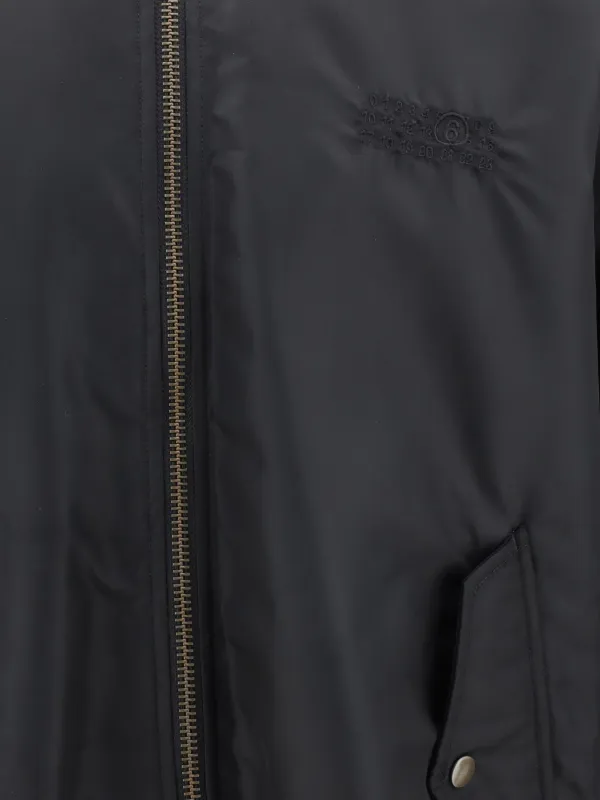 MM6 Maison Margiela デニムジャケット | ブラック | FARFETCH JP