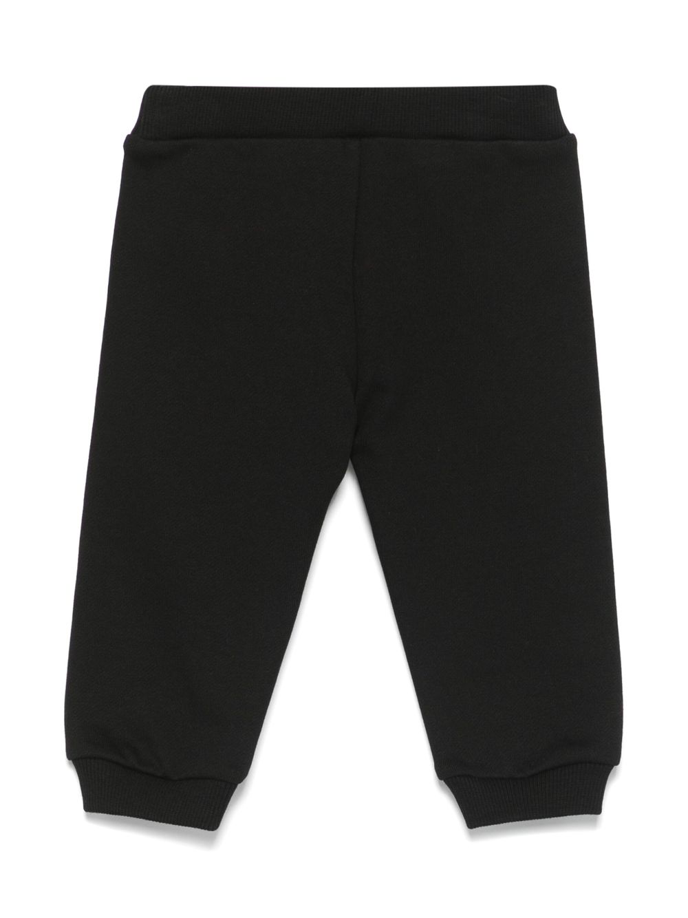 Balmain Kids logo-patch track pants - Black