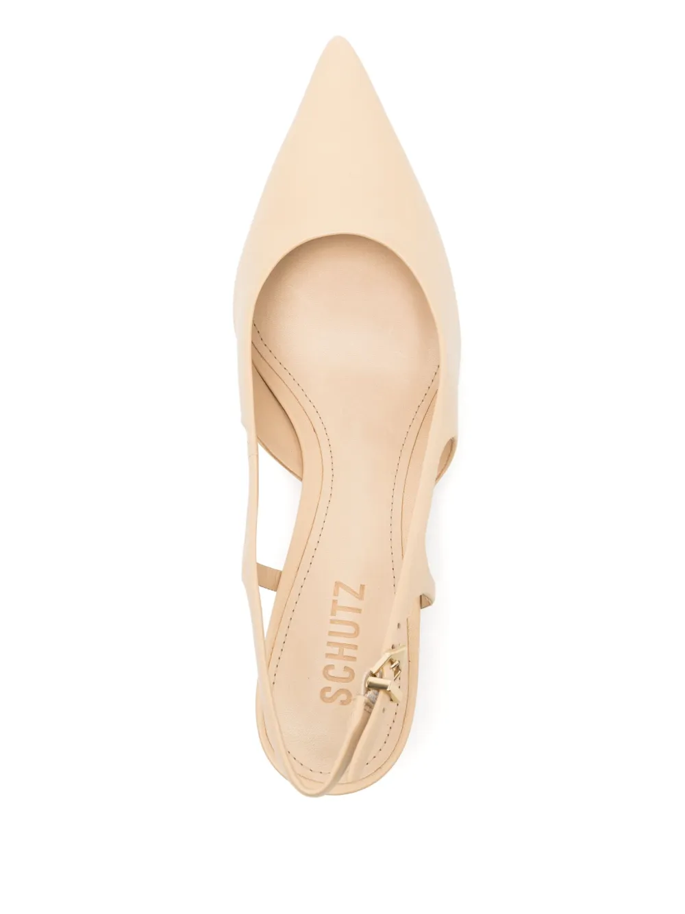 Schutz 40mm Boris Kitten pumps Neutrals