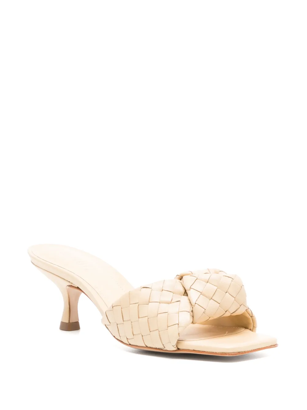 Schutz 60mm Sandalia Salto sandals Neutrals