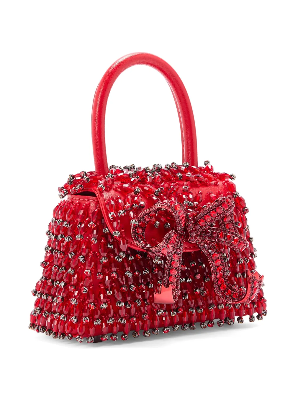 Self-Portrait Kleine Bow handtas Rood