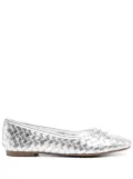 Schutz Arissa ballet flat - Silver