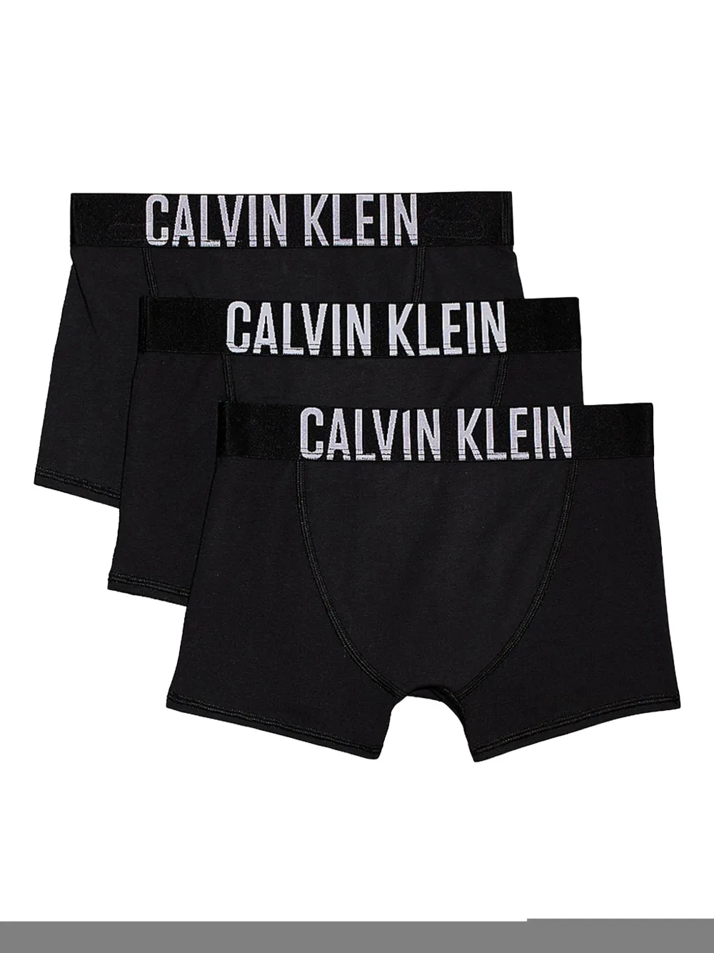 Calvin Klein Logo-print Underwear (set Of Three) In Black