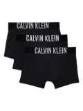 Calvin Klein Kids logo-print underwear (set of three) - Black