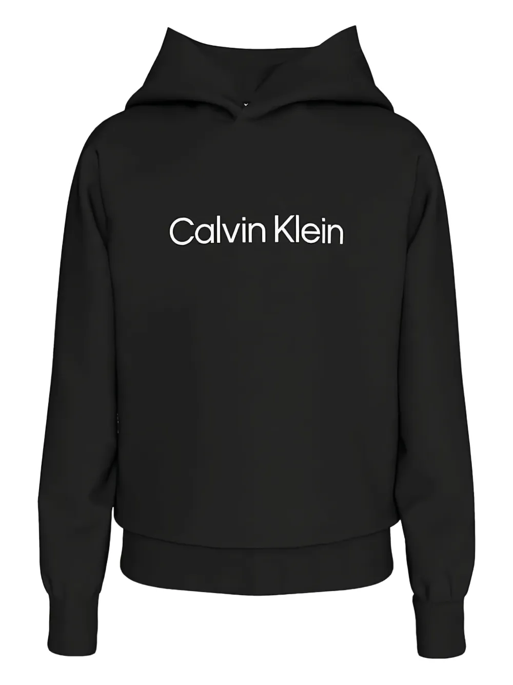 Calvin Klein Kids Hoodie met logo Zwart