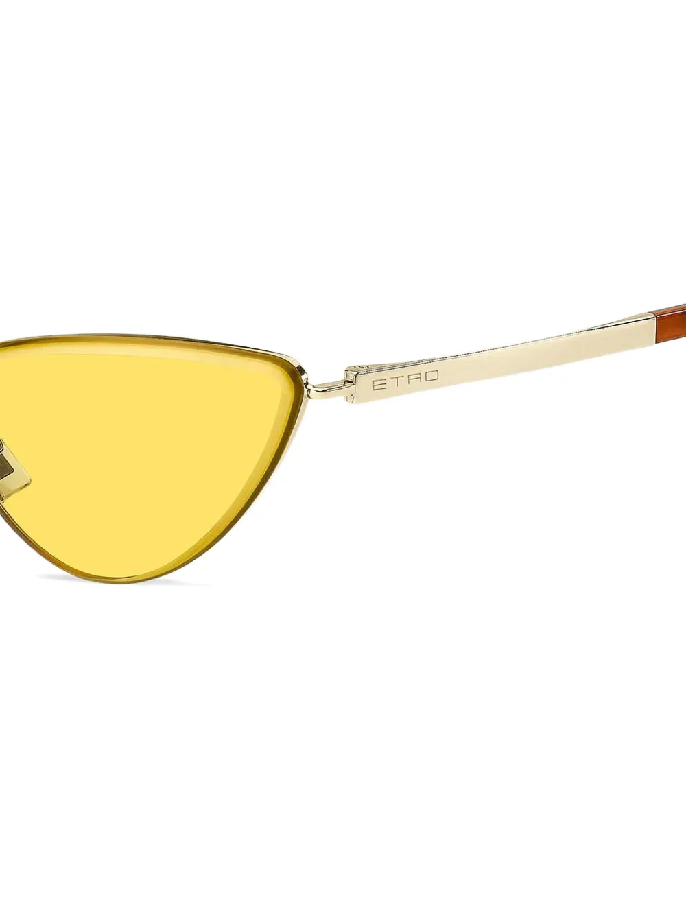 ETRO Zonnebril met cat-eye montuur Goud