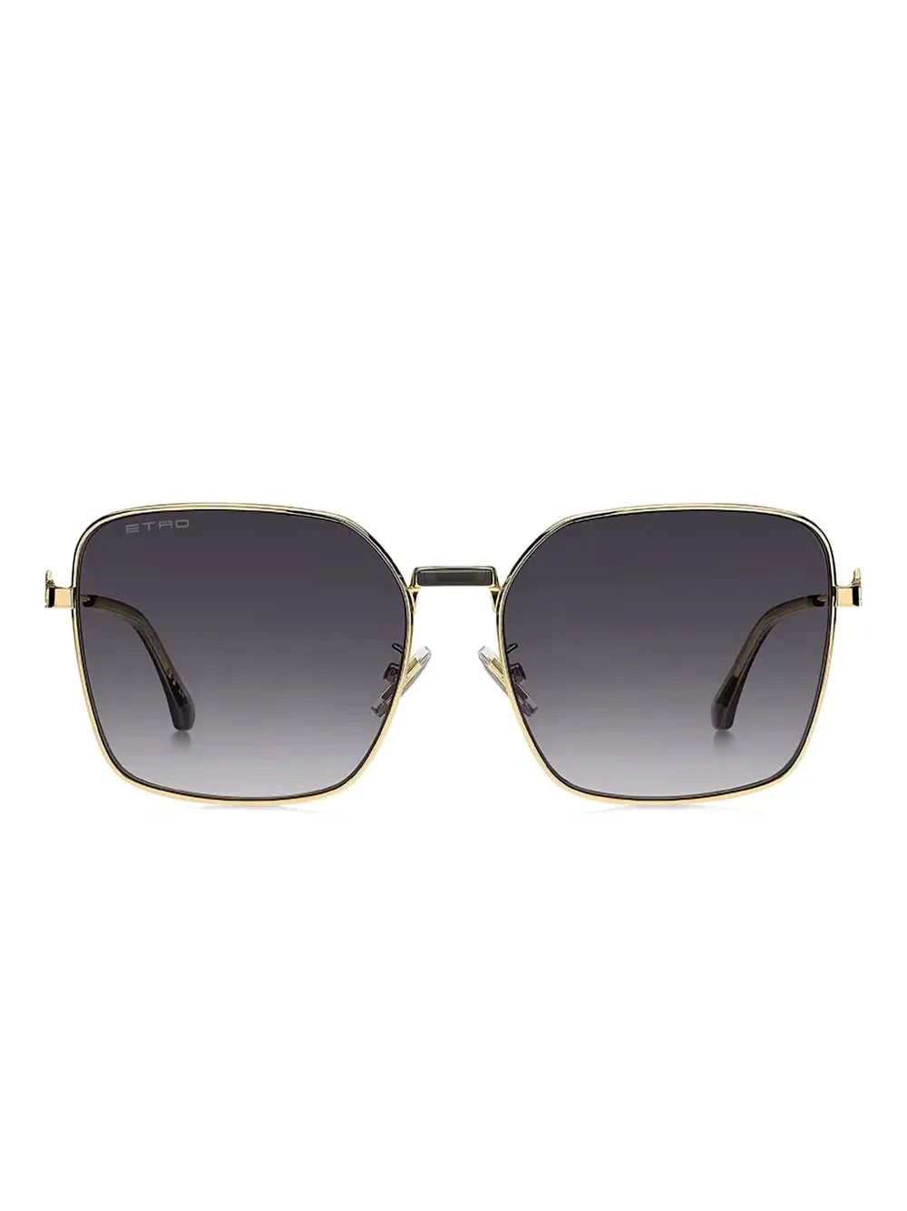 ETRO Zonnebril met vierkant montuur Goud