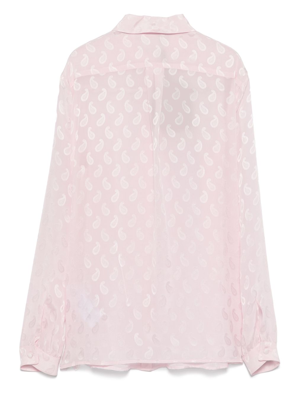 ETRO Blouse met paisley-jacquard - Roze