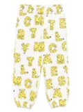 Stella McCartney Kids x SpongeBob SquarePants cotton track pants - White