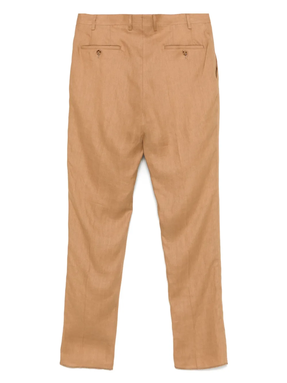 Lardini Broek met geplooid detail - Beige