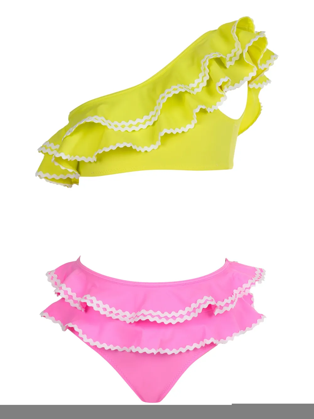 Nessi Byrd Girls Aurelia Bikini In Yellow