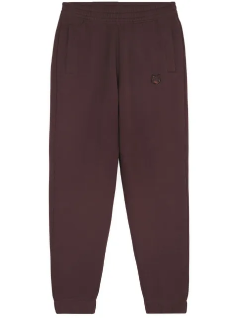 Maison Kitsuné logo-print track pants 