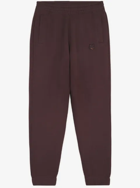 Maison Kitsuné logo-print track pants 