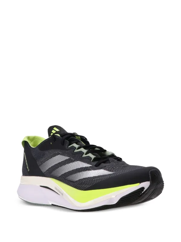 adidas gazelle silver green womens Mens Adistar Control 5 Lace Up Sneakers Silver, White 8.5 Casual