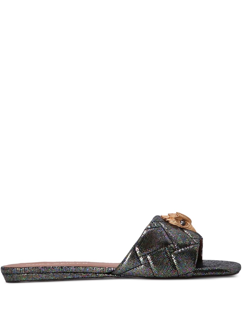 Kurt Geiger London Kensington flat sandals Black