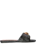 Kurt Geiger London Kensington flat sandals - Black
