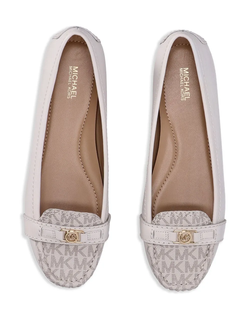 Michael Kors Mandy loafers Neutrals