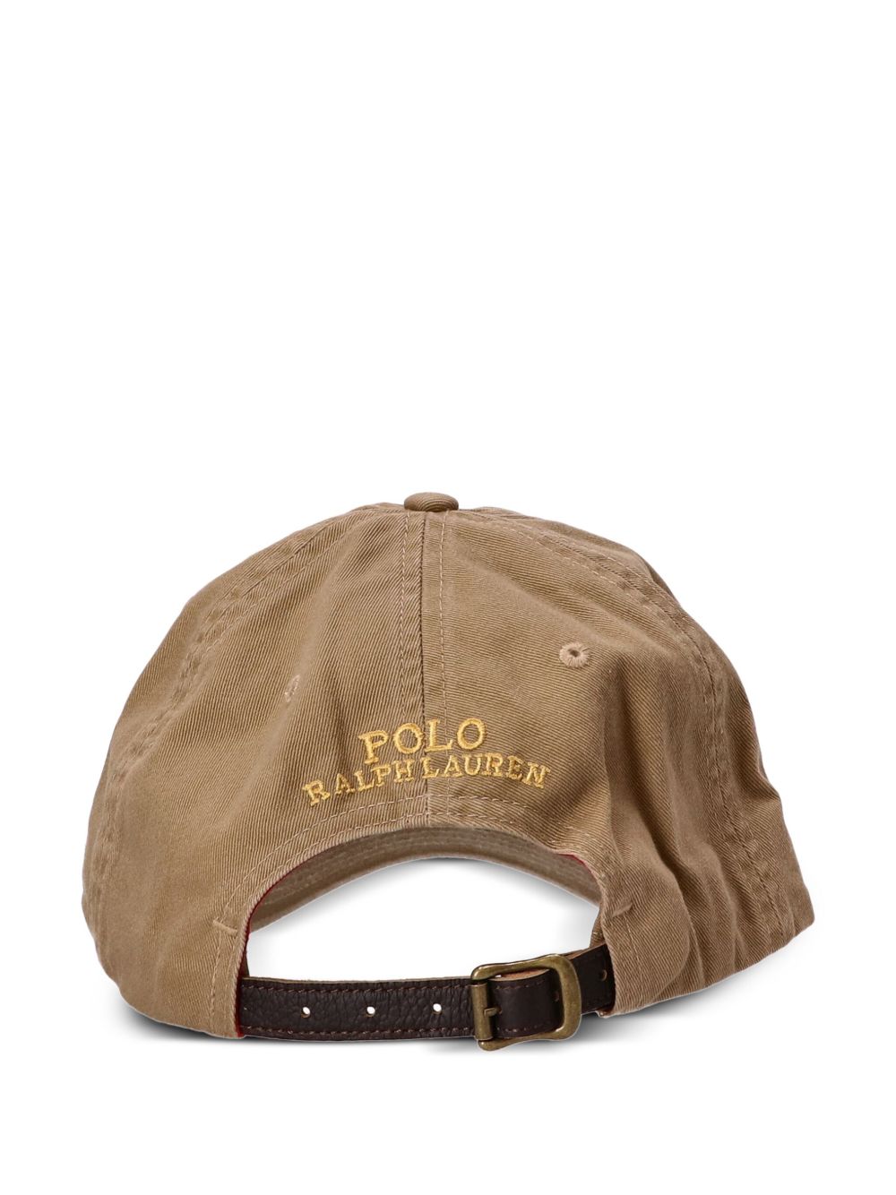 Polo Ralph Lauren Honkbalpet met logo - Bruin