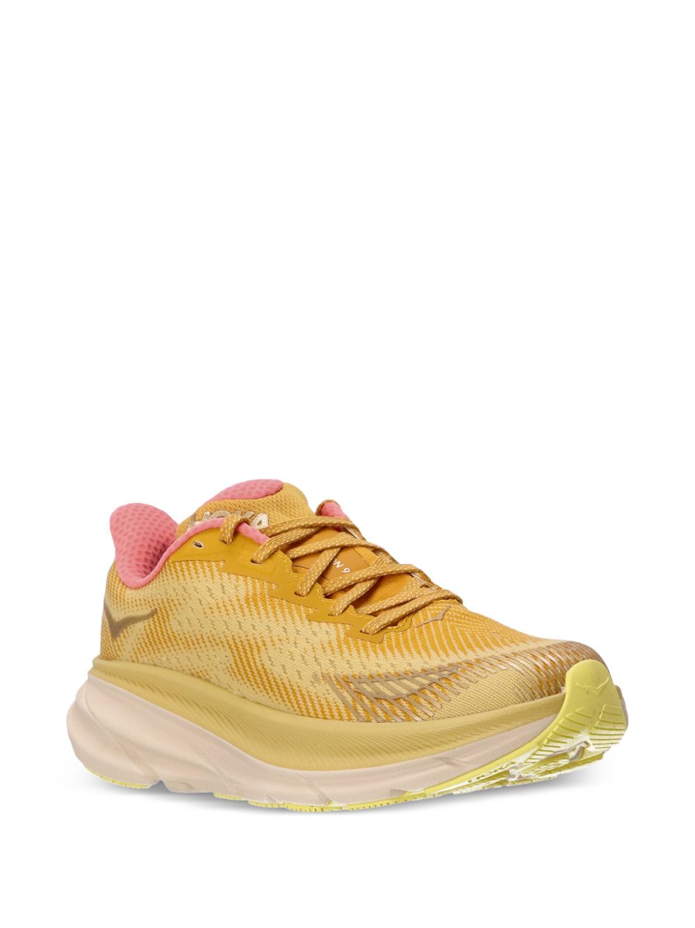 HOKA Clifton 9 sneakers - Geel