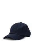 BOSS logo-patch baseball cap - Blue