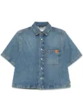 Haikure Olive shirt - Blue
