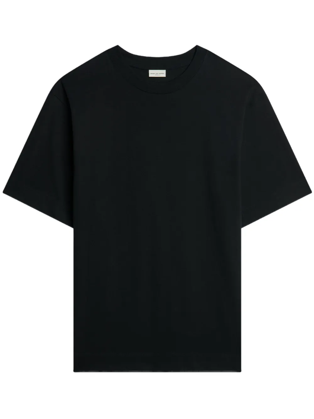 DRIES VAN NOTEN Boxy T-shirt Zwart