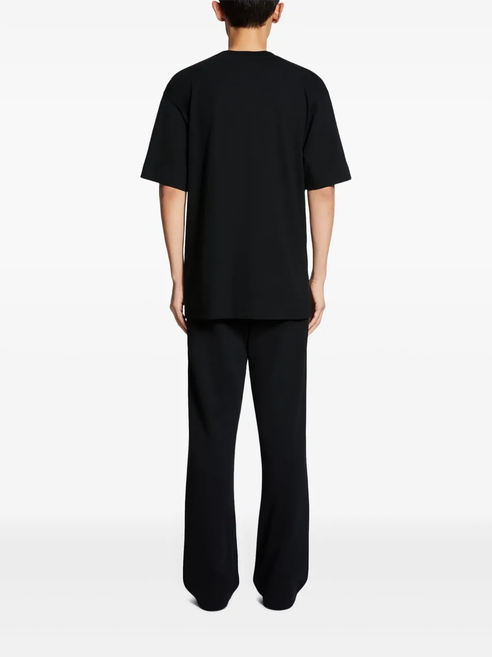 DRIES VAN NOTEN Boxy T-shirt Zwart